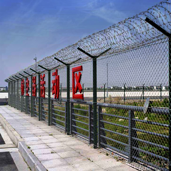 飞机围界-铝包钢机场护栏