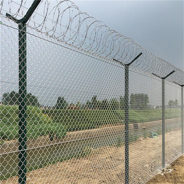 铝包钢机场护栏图片2