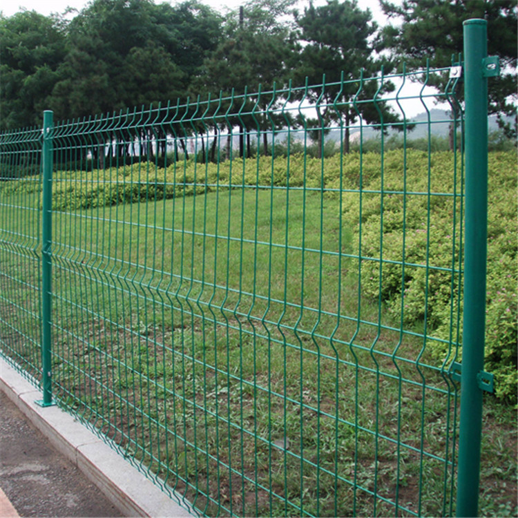 采摘园围墙双边丝护栏